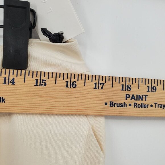 Lattelier Linen Blend Tapered Pants Women Size XL NWT Oversized Pleated Tapered - Picture 13 of 16